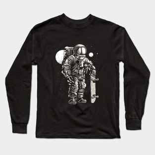 SPACE SKATER by WOOF SHIRT Long Sleeve T-Shirt